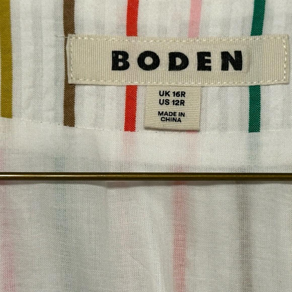 Boden Candy stripe dress New - Picture 4 of 4